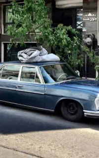 بنز 300sel 6.3 پلاک ملی ۱۰۹ ۱۰۸