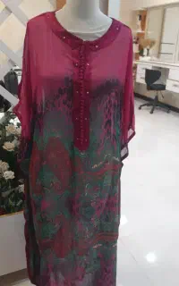 مانتو عبایی وماکسی خلیجی استوک