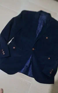 کت سرمه ایی مخمل ...نرم وسبک