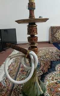 قلیان زرد قدیمی
