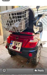فروش یک عدد موتور برقی سه چرخ