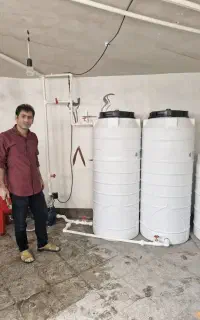 لوله کشی آب سرد و گرم و نصب پمپ و رادیاتور و پکیج