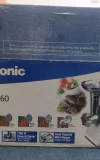 چرخ گوشت پاناسونیک مولتی ورک اصل ژاپن کاملا نو