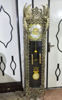ساعت ایستاده برنز