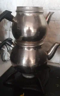 قوری و چای پز استیل