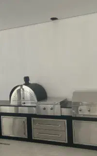 بازبیکو استیل ۵ متر و۳۰ سانت با پیتزا پزوگازوسینک