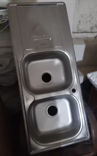 سینک نیمه فانتزی Ps2201 کاملا نو