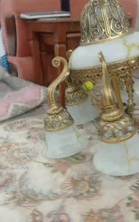 لوستر برنجی