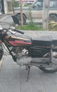 هوندا ۱۲۵ مدل ۸۴ با برگه سبز و کارت موتور