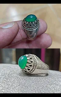 عقیق سبز کهنه