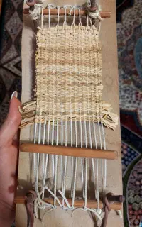 ماکت حصیر بافی