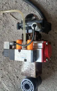 شیر برقی پنوماتیک