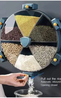 جا حبوباتی چرخشی دیواری