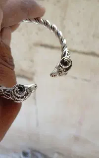 دستبند پالنگ نقره