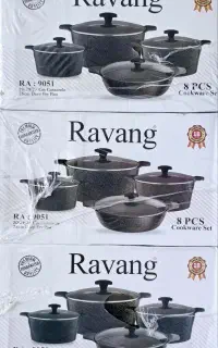 سرویس قابلمه گرانیتی ۸ پارچه راونگ مدل RA9051