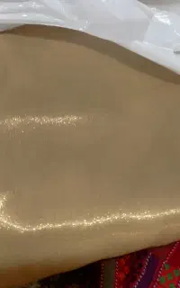 پرده طلایی ساتن