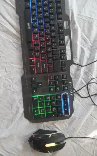 کیبورد و موس RGB به همراه یک سال گارانتی