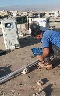 سرویس.نصب.گازگیری انواع کولرهای دوتیکه