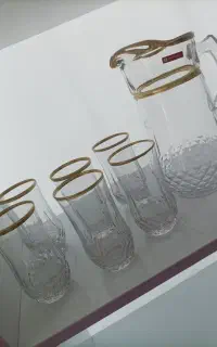 پارچ لیوان استکان قندون
