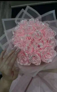 باکس و دسته گل های شاینی و ساده شیک
