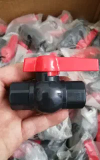 شیر توپی 1/2 upvc برند دریپ