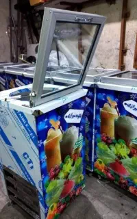 کسب گردی فالوده شیشه اسکوپی یخچال ko بستنی 90