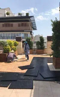 زهکش سه بعدی/ روف گاردن/ تونل/ فونداسیون