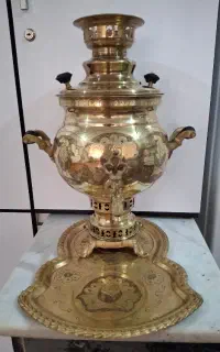 سماور برنجی