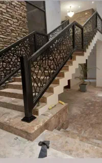 ساخت نرده سی ان سی و پله CNC در مازندران