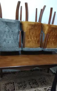 میز غدا خوری 6 نفره چوب راش