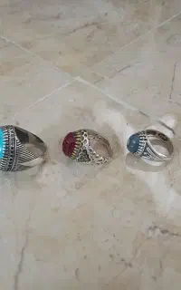 انگشترهای نقره