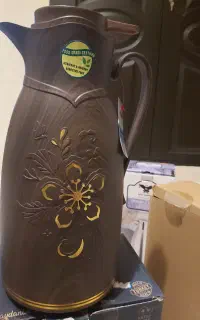 فلاسک طرح چوب داخل شیشه