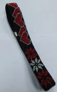 کمربند منجق دوزی دستبافت