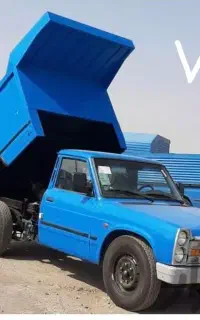 نیسان کمپرسی  نخاله شن و ماسه بادامی پوکه معدنی