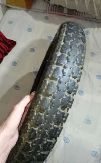 لاستیک عقب موتور 3.50 در 18