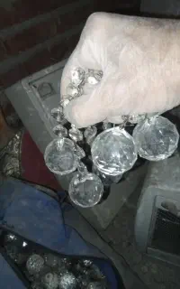 لوستر و کریستال توپی ۳۰۰ عدد