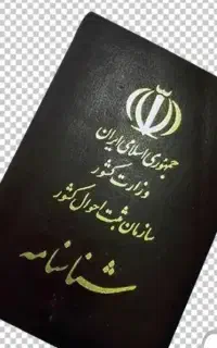 شناسنامه گم کردم.