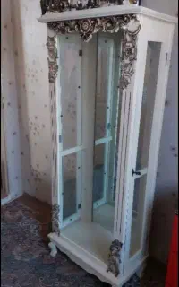ست بوفه ویترین وساعت