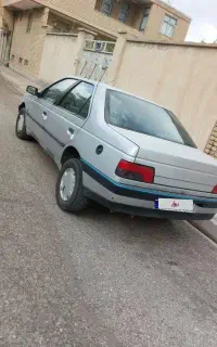 پژو ۴۰۵ دوگانه مدل ۹۰ بیرنگ شاسی پلمپ