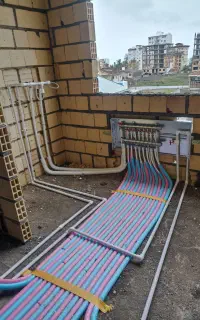 لوله کشی اب و فاضلاب پکیج کولر