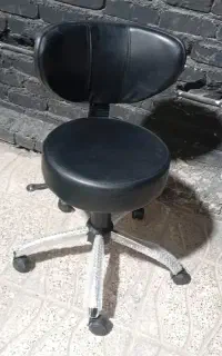 صندلی تابوره مشکی