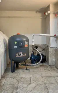 سرویس و تعمیر پمپ اب و منبع و موتور خانه وسیم پیچی