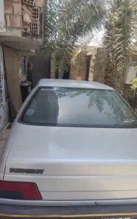 پژو 405مدل 99بدون رنگ فقط دو جا گریسی هست تمیز
