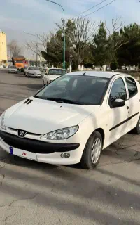 پژو ۲۰۶ V9 اتوماتیک مدل ۱۳۸۷ فنی عالی