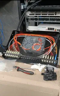 نصب و راه اندازی و خرابی فیبر نوری ftth/ftto