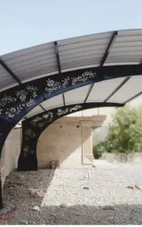 سایبان بدون پایه