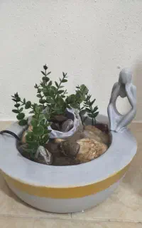 آبنما رومیزی و دکوری سنگ مصنوعی