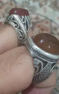 انگشتر نقره عقیق