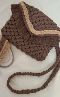 کیف مکرومه بافی