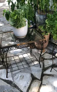 ۲ عدد میز فرفوژه